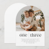 Foto 1e en 3e Boog gezamenlijke verjaardag Kaart (Voorkant / Achterkant)