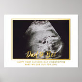 Foto 1e Vaderdag voor Ultrasound Folie Afdrukken (Voorkant)