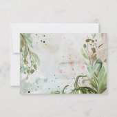 Foto 1e Watermeloen Verjaardag Bedankkaart (Achterkant)