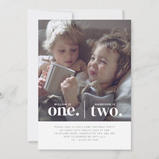 Foto 1st en 2e gezamenlijke uitnodiging op vrijdag (Voorkant)