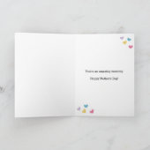 Foto 1st Moederdag Kaart (Binnen)