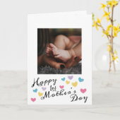 Foto 1st Moederdag Kaart (Gele Bloem)