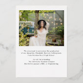 Foto 2024 Afstuderen goudfolie aankondiging (Achterkant)