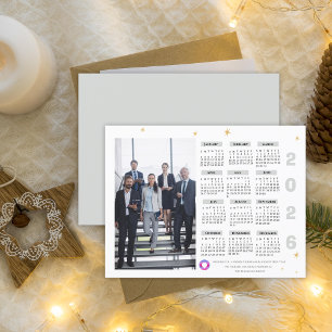 Foto 2026 Kalender Corporate Business Company Feestdagenkaart