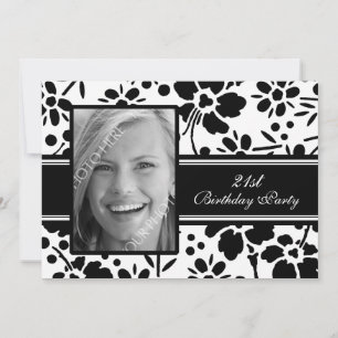 Foto 21st Birthday Party Invitations Kaart