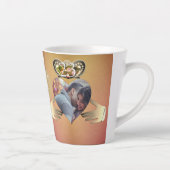 Foto 23rd Wedding Jubileum Topaz Claddagh Latt Latte Mok (Rechts)