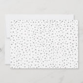 Foto 25-jarig jubileum - Wit Zilver Kaart (Achterkant)