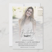 Foto 26e verjaardag uitnodiging Verjaardagsfeest G (Voorkant)