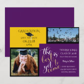 FOTO 2-LIJST en KIES UW KLEURENAfstuderen Kaart (Voorkant / Achterkant)