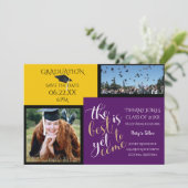 FOTO 2-LIJST en KIES UW KLEURENAfstuderen Kaart (Staand voorkant)