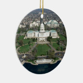 Foto 2 van Capitol Hill Aerial Keramisch Ornament (Rechts)