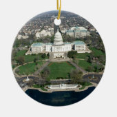 Foto 2 van Capitol Hill Aerial Keramisch Ornament (Voorkant)