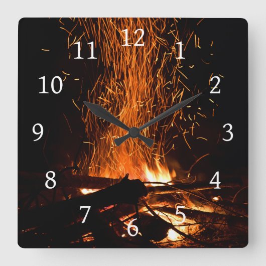 Foto 30 vierkante klok (Voorkant)