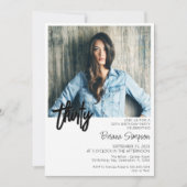 Foto 30e verjaardag uitnodiging (Voorkant)