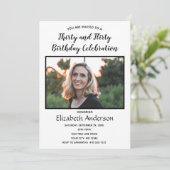 Foto 30th Birthday Derty Flirty Birthday Kaart (Staand voorkant)