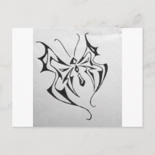 foto-40.JPG stammenvlinder Briefkaart (Voorkant)