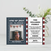 Foto| 4 juli | Familie | Hond | Rood wit blauw Kaart (Staand voorkant)