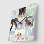 Foto 4 van de Pastelkleuren van de Pret van het Vierkante Klok (Hoek)