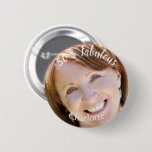 Foto 50 & Fabulous Ronde Button 5,7 Cm (Voorkant /achterkant)