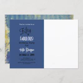 Foto 50 & FANTASTISCH 50ste verjaardagsfeestje Bla Kaart