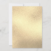 Foto 50e bruiloft Jubileum Gold Kaart (Achterkant)