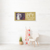 Foto 50ste bruiloft Jubileum Virtual Celebration Spandoek (Insitu)