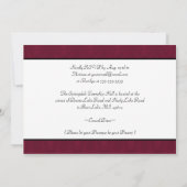 Foto 50ste huwelijksverjaardag feest kaart (Achterkant)