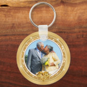 Foto 50th Wedding Jubileum Giveaways Favors Sleutelhanger (Achterkant)