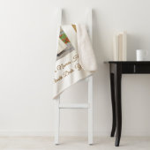 Foto 50th Wedding Jubileum Throw Blanket Names (In situ)