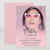 Foto 59e verjaardag uitnodigingen Verjaardagsdiner (Voorkant / Achterkant)