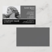 Foto: 60pc gray - Poseidon's vrouw Visitekaartje (Voorkant / Achterkant)