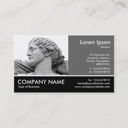 Foto: 60pc gray - Poseidon's vrouw Visitekaartje (Voorkant)