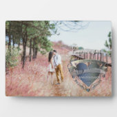 Foto 6th Wedding Jubileum Iron Heart Emblem Fotoplaat (voorkant)