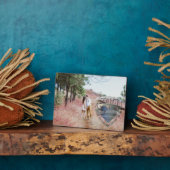 Foto 6th Wedding Jubileum Iron Heart Emblem Fotoplaat (Zijkant)