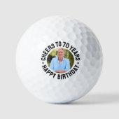 Foto 70e verjaardag golfballen (Voorkant)