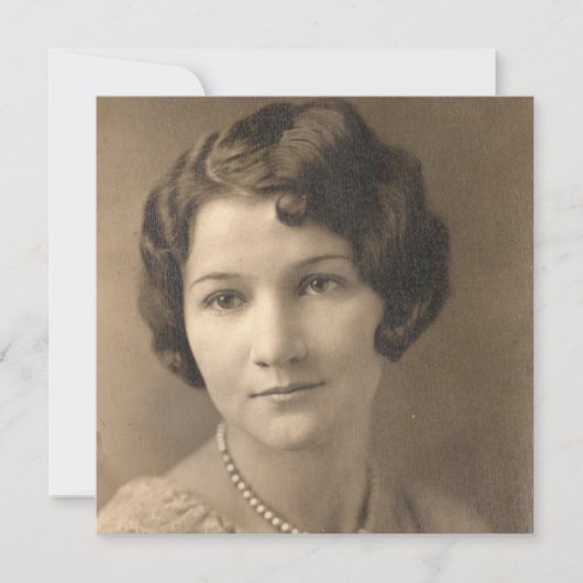 Foto 70e verjaardagsuitnodiging kaart (Voorkant)