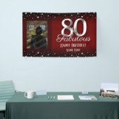 Foto 80 en Fabulous Birthday Confetti Spandoek (Beurs)