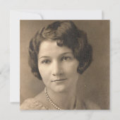 Foto 80e verjaardag uitnodiging (Voorkant)