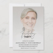 Foto 92e verjaardagsuitnodiging Verjaardagsfeest Kaart (Voorkant)