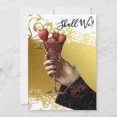 *~* FOTO A101 Cocktail Versierd 1 AFGRADUATIEFEEST Kaart (Voorkant)