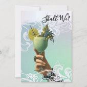 *~* FOTO A101 Sierlijke Cocktail 2 DE VRIJDAGSE VR Kaart (Voorkant)