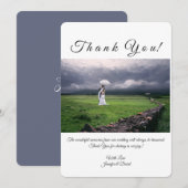 Foto Aangepast bedankt creditcard (Voorkant / Achterkant)