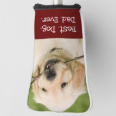 Foto Aangepast beste hond Pap Ooit Rood Wit Golfheadcover (Draai 90)