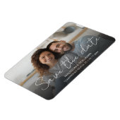 Foto Aangepast Bewaar De Datum Trouw Verlovingsfee Magneet (Linkerzijde)