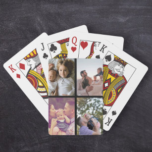 Foto Aangepaste aangepaste collage Pokerkaarten