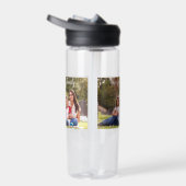 Foto Aangepaste familie CadeauMonogram Naam Waterfles (Rechts)