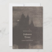  foto Aangepaste Halloween Party Invitation Feestdagenkaart (Voorkant)