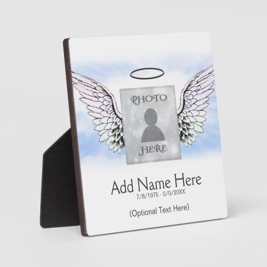 Foto aangepaste herinneringen toevoegen fotoplaat (Voorkant)