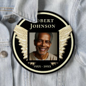 Foto aangepaste herinneringen toevoegen ronde button 6,0 cm (In situ)