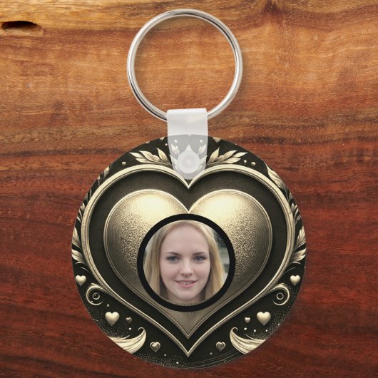 Foto aangepaste herinneringen toevoegen sleutelhanger (Achterkant)